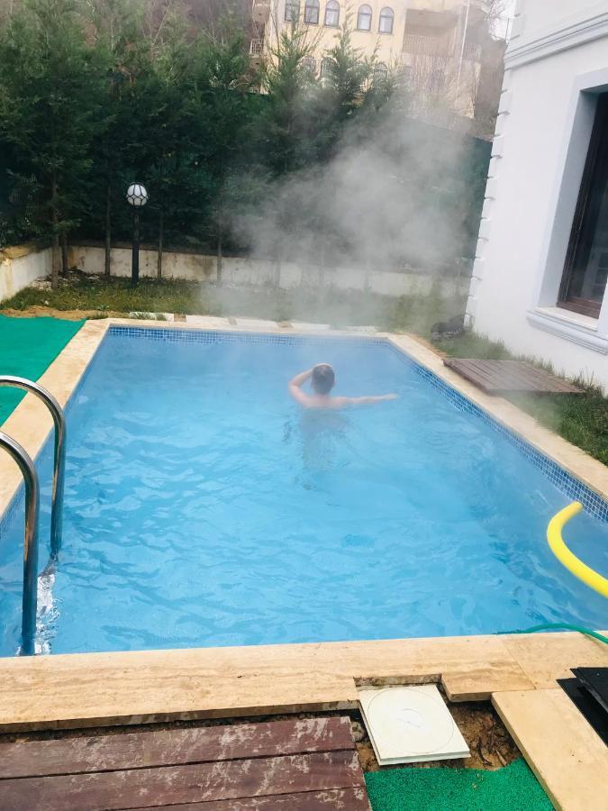 Sapanca Manzara Villa 1 Isitma Havuzlu Bagian luar foto