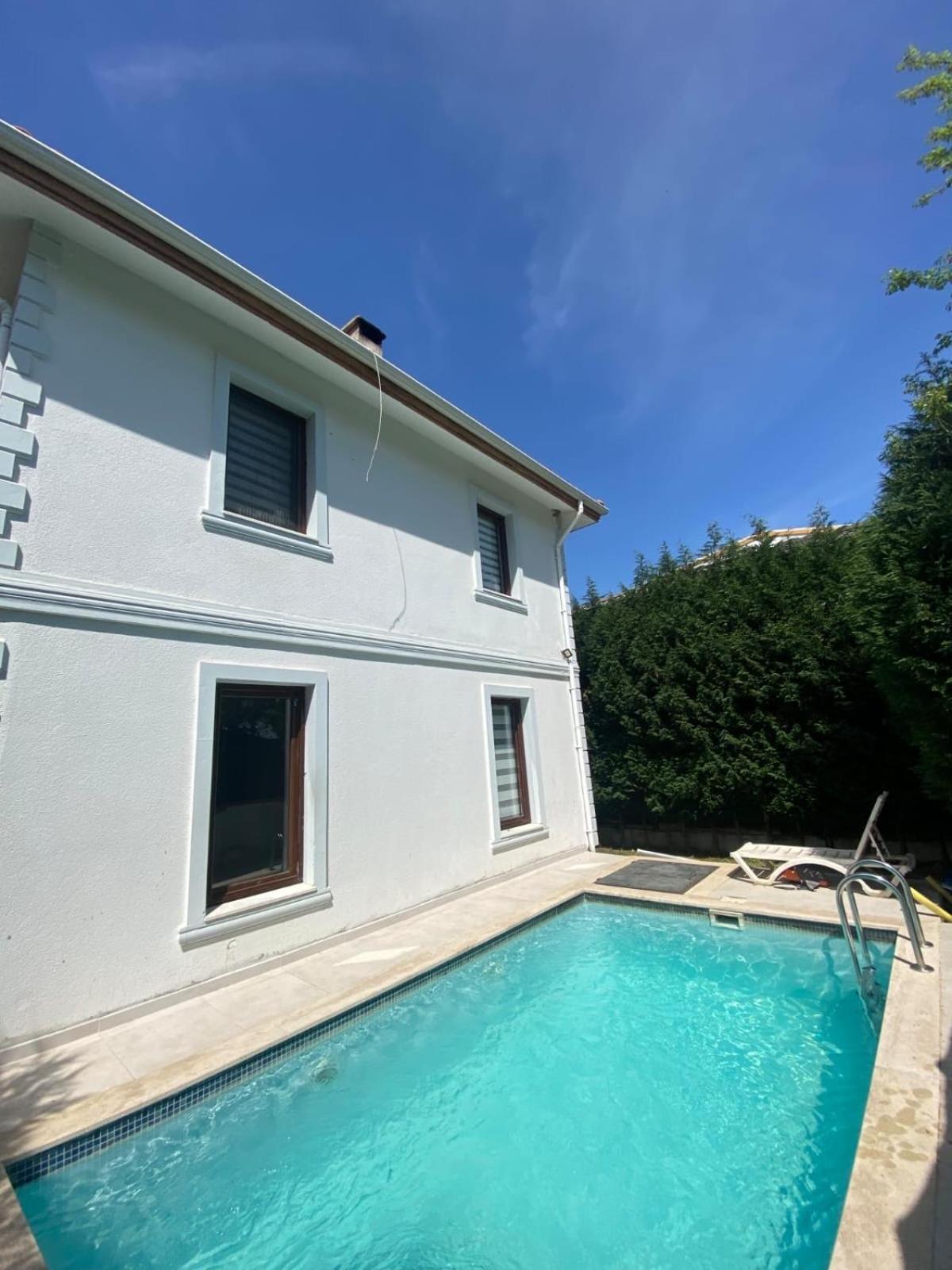Sapanca Manzara Villa 1 Isitma Havuzlu Bagian luar foto